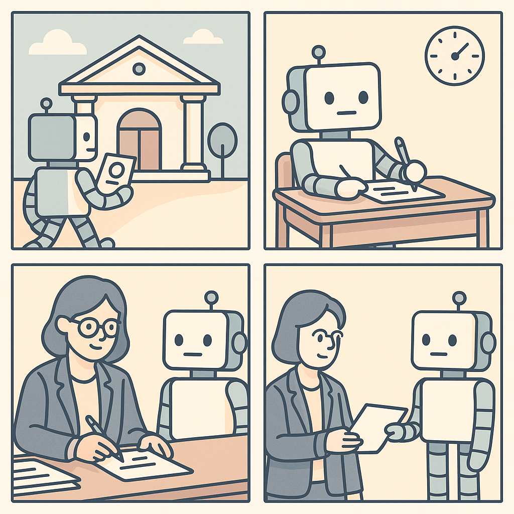 Bot as a student