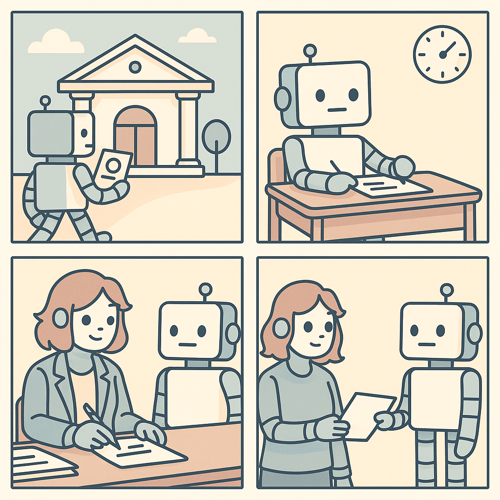 Bot as a student